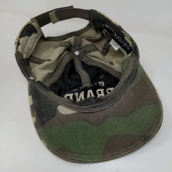 Bugle Boy Men's Strapback Camo Hat Adjustable Embroidered Logo - Picture 6 of 7